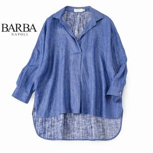 美品★BARBAバルバ★40size/11号★ブラウスB172