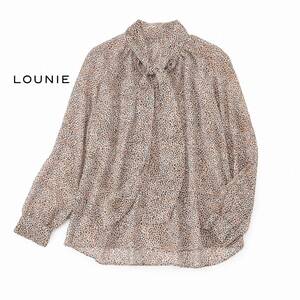 美品★LOUNIEルーニィ★38size/9号★ブラウスC049