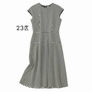 美品★23区★38size/9号★ワンピースD015