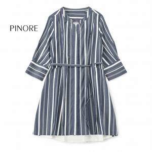 美品★PINOREピノーレ4万★38size/9号★ブラウスD141