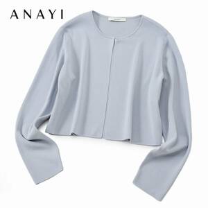 美品★ANAYIアナイ★38size/11号★ニットカーディガンG003