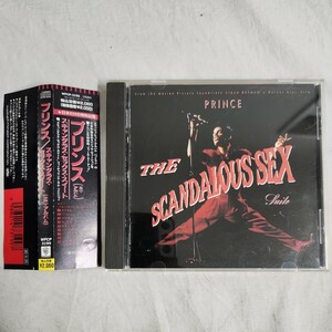 帯付き 見本盤 CDプ リンス ミニ・アルバム スキャンダラス・セックス・スイート PRINCE THE SCANDALOUS SEX SUITE WPCP-3199 旧規格 洋楽