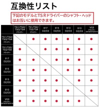 タイトリスト TSR ドライバー用 VENTUS TR RED 6X スリーブ付きシャフト単品 ベンタス ティーアール ブラック_画像4