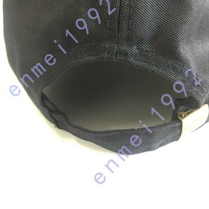 BMW///M用★スポーツ コットンツイル 帽子 自動車 刺繍ロゴ付き フリーサイズ ブラック CAP 野球帽 調節可能 新品未使用の画像3