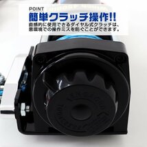 新品 リモコン付き 電動ウインチ DC12V 牽引力4500LBS（2041kg） ロープタイプ オフロード車 トラック ジムニー SUV車 ボート 牽引_画像5