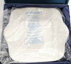 【未使用・長期保管品】Wedgwood プレート スクエアホワイト ウエッジウッド 皿 盛り皿 