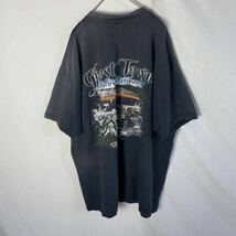 アメリカ製　HARLEY-DAVIDSON 半袖プリントTシャツ　古着　XLサイズ　ブラック_画像1