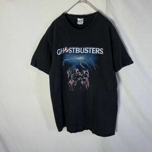 JUNK FOOD 半袖プリントTシャツ　古着　Sサイズ　ブラック　GHOSTBUSTERS ヴィンテージ 