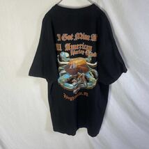 HARLEY-DAVIDSON 半袖プリントTシャツ　古着　Lサイズ　ブラック_画像1