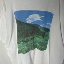 90's ONEITA 半袖プリントTシャツ　古着　XLサイズ　ホワイト　ヴィンテージ _画像3