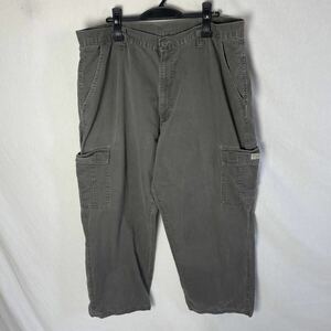 wrangler カーゴパンツ 古着　グレー　WORKWEAR