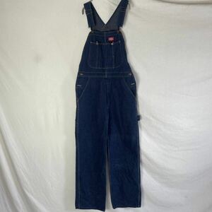 80's America made Dickies Denim overall old clothes M size WORKWEAR overall 