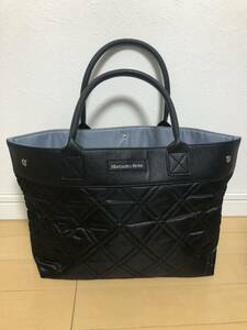  unused new goods Mercedes Benz original quilting tote bag 2WAY not for sale 