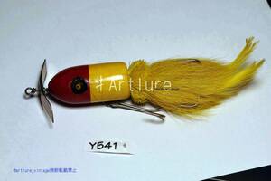  MUSK-E-MUNK GLASS EYE VINTAGE LURE （Y541-327）USA MADE #OLDLURE #ARTLURE_VINTAGE ＃ヴィンテージルアー