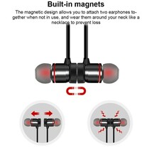 訳あり スポーツ軽量イヤホン　Bluetooth ワイヤレスイヤホン マグネット イヤホン ヘッドセット サラウンド　新品 人気のブラック iPhone_画像6