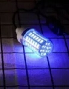 グイグイ集まる！ 集魚灯ブルー　108LED 高輝度 夜釣りの必需品！ 水中ライト ON/OFF スイッチ付き 海外で大人気 新品 国内発送