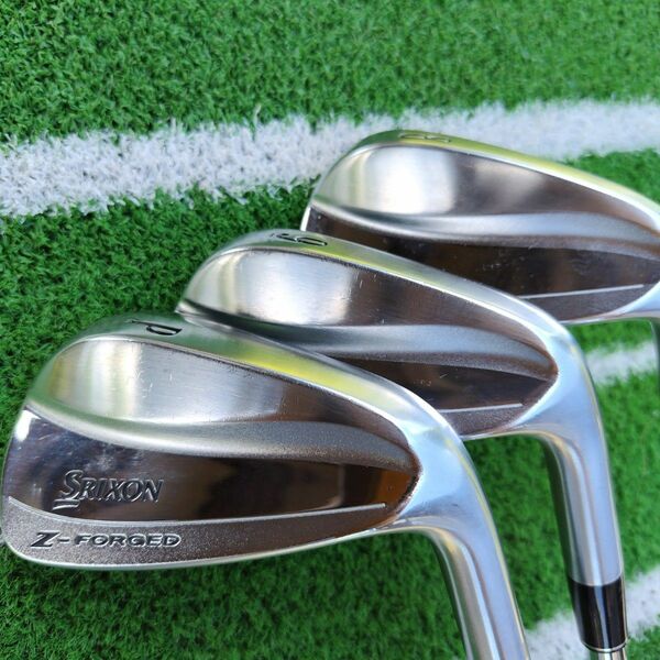 SRIXON Z FORGED アイアン #8,＃9,#Pの3本セット