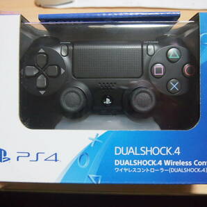 新品 PS4 PlayStation4 ワイヤレスコントローラー DUALSHOCK4 ジェット・ブラック CUH-ZCT2J デュアルショック の画像1