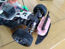 KYOSHO 京商 エンジンカーとフタバの送受信機、サンワのサーボのセットです。中古品_画像7