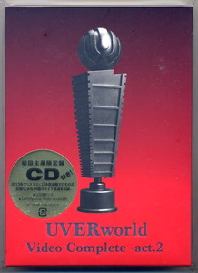 ☆UVERworld 「Video Complete -act.2-」 初回生産限定盤 DVD+CD