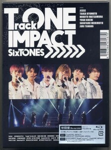 ☆SixTONES 「TrackONE -IMPACT- 」初回盤 2Blu-ray Disc 三方背、デジパック仕様 48P フォトブック付 新品 未開封