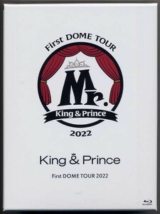 ☆King & Prince 「 King & Prince First DOME TOUR 2022 ～Mr.～」 初回限定盤 2Blu-ray Disc+フォトブックレット 新品 未開封