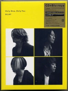 *GLAY [Only One,Only You] CD+Blu-ray Disc new goods unopened 