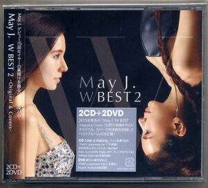 ☆May J. 「W BEST 2 -Original & Covers-」 2CD+2DVD 新品 未開封