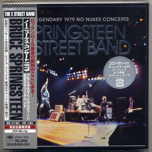☆Bruce Springsteen & The E Street Band 「ノー・ニュークス・コンサート1979」 完全生産限定盤 2CD+Blu-ray Disc 新品 未開封