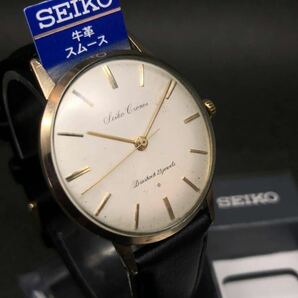 希少◆セイコー【クロノス】スペシャルダイヤル◆精工舎1960年製造◆23石◆手巻き◆ SEIKO純正新品ベルト◆機械測定平置き±20秒(数値好調)