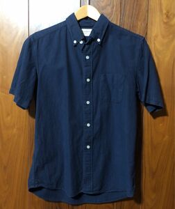 MANUAL ALPHABET /半袖シャツ Mサイズ / color NAVY