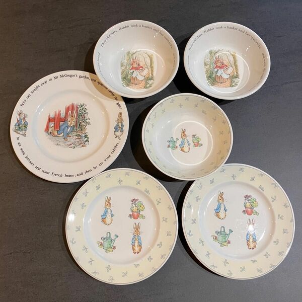 WEDGWOOD ピーターラビット 6点セット