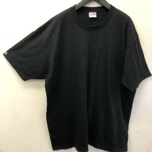 [洋服] メンズ「Touch and Go：ヘビーコットン 半袖Tシャツ ブラック」 サイズ：7XL 無地 タッチアンドゴー ファッション