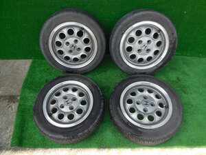  including carriage Okinawa & excepting remote island 280306 Z[H4 beet PP1 ] original aluminium wheel tire 100-4H 13×4.5J +35 14×5J +45 rom and rear (before and after) unusual diameter 