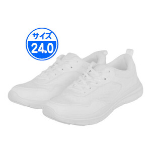 [ new goods unused ]24249 light weight sneakers white 24.0cm white 