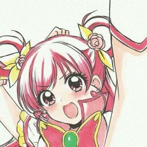  hand-drawn illustrations A4 Precure kyua Dream 