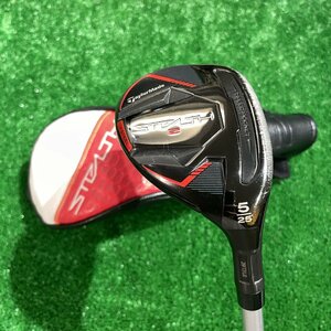 【レア中古品】2023 テーラーメイド ステルス2 TAYLOR MADE STEALTH2 ユーティリティ UT5 #5 5U U5 25° MCI-70-S 日本仕様/正規品★