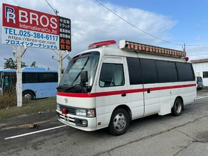 コースター 平成15年式　救急車　オートマ　　実走行56.000km キャンピング　などにいかがでしょうか！