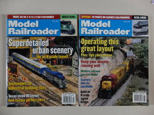鉄道模型雑誌　Model Railroader２００２年　５月号、６月号（全２冊）