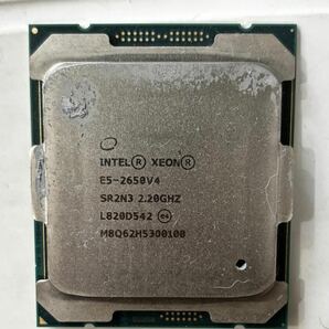 INTEL XEON E5-2650V4 SR2N3 2.20GHz CPU 1点の画像1