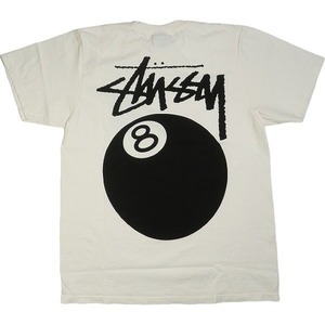 STUSSY ステューシー 24SS 8 BALL TEE PIGMENT DYED White Tシャツ 白 Size 【M】 【新古品・未使用品】 20794055