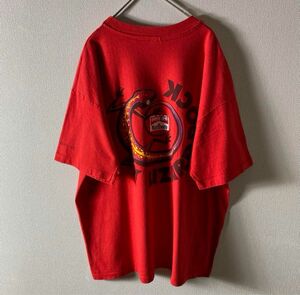 【希少】Marlboro マルボロ Tシャツ 90s XL 赤 レッド リザード 古着