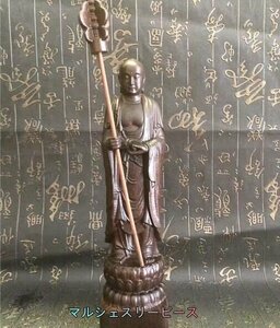 仏教美術 地蔵菩薩 精密細工 金剛力士像 木彫仏像 仏師手仕上げ品 金剛力士像一式 22cm