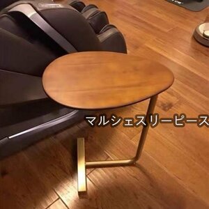 セレブ好物★オリジナル高級サイドテーブル別荘ナイトテーブルリビング北欧木製1脚コーヒーテーブル贅沢