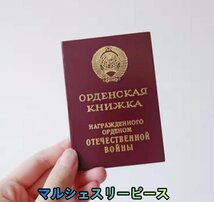 ソビエト時代 一級勲章 1942勲章 祖国戦争勲章 金星 CCCP メダル 書類セット 箱付き 衛国英雄勲章 WWII WW2 旧ソ連S4535_画像3