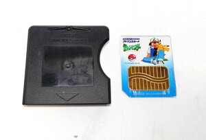  Game Boy Advance Movie adaptor advance card Pocket Monster satosi. Pikachu [ Junk ][ same day shipping ]GBA