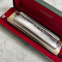 HOHNER CHROMATIC SUPER CHROMONICA270 ホーナー クロマチック スーパークロモニカ ハーモニカケース付 _画像3