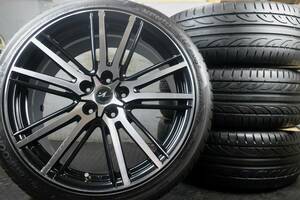 お洒落 AXEL ARDI アルディ 19×8J +45 PCD114.3/5H 山有 225/40R19 クラウン マークX エスティマ カムリ オデッセイ ヴェゼル CX-3 手渡OK