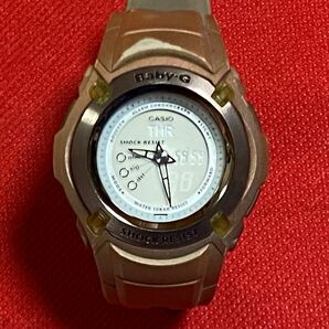 CASIO BabyーG SHOGKRESIST デジタル腕時計　ゴールド　ジャンク　592ー2