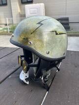 ハーフヘルメット　新品未使用　ハーフヘルメット　オーシャンビートル　半キャップ　ビンテージ ハーレー BELL BUCO ジェットヘルメット _画像1